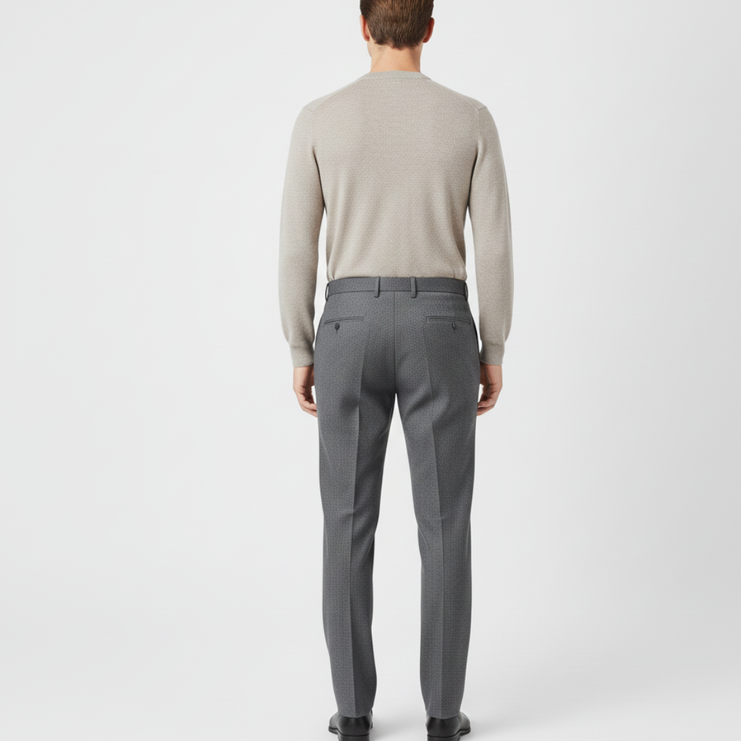 Harris | Men’s Slim Fit Wool Tailored Pants