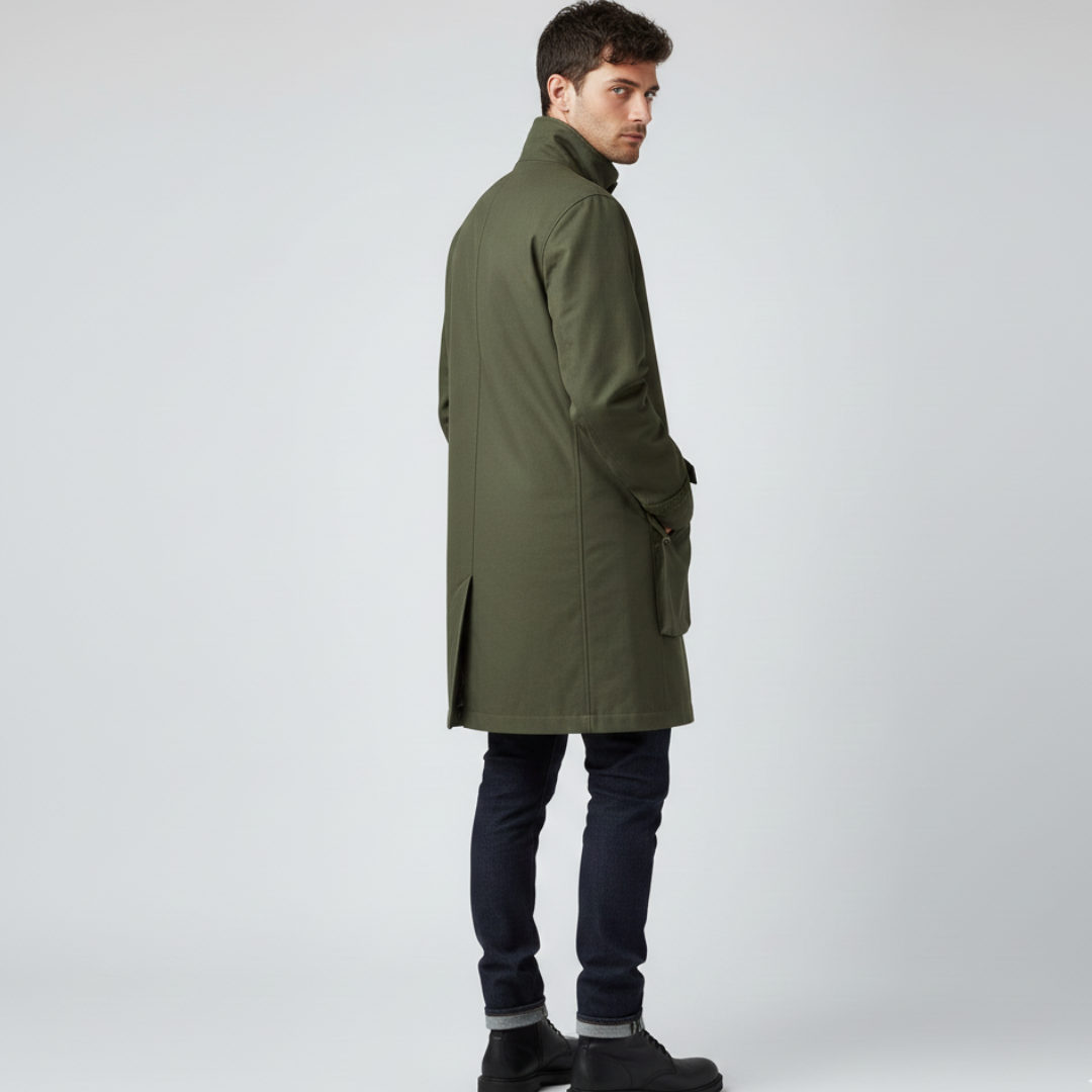 Hudson | Men’s Lightweight Long Casual Jacket