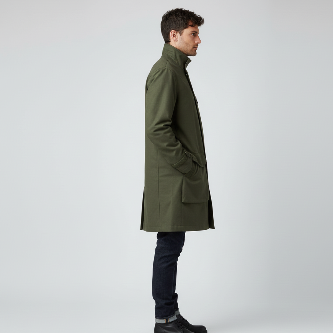 Hudson | Men’s Lightweight Long Casual Jacket