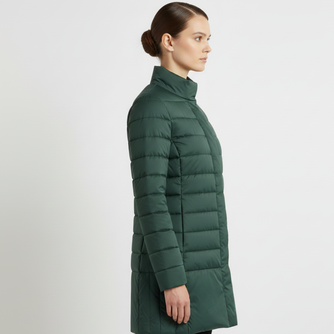 Elara | Women’s Lightweight Long Puffer Jacket