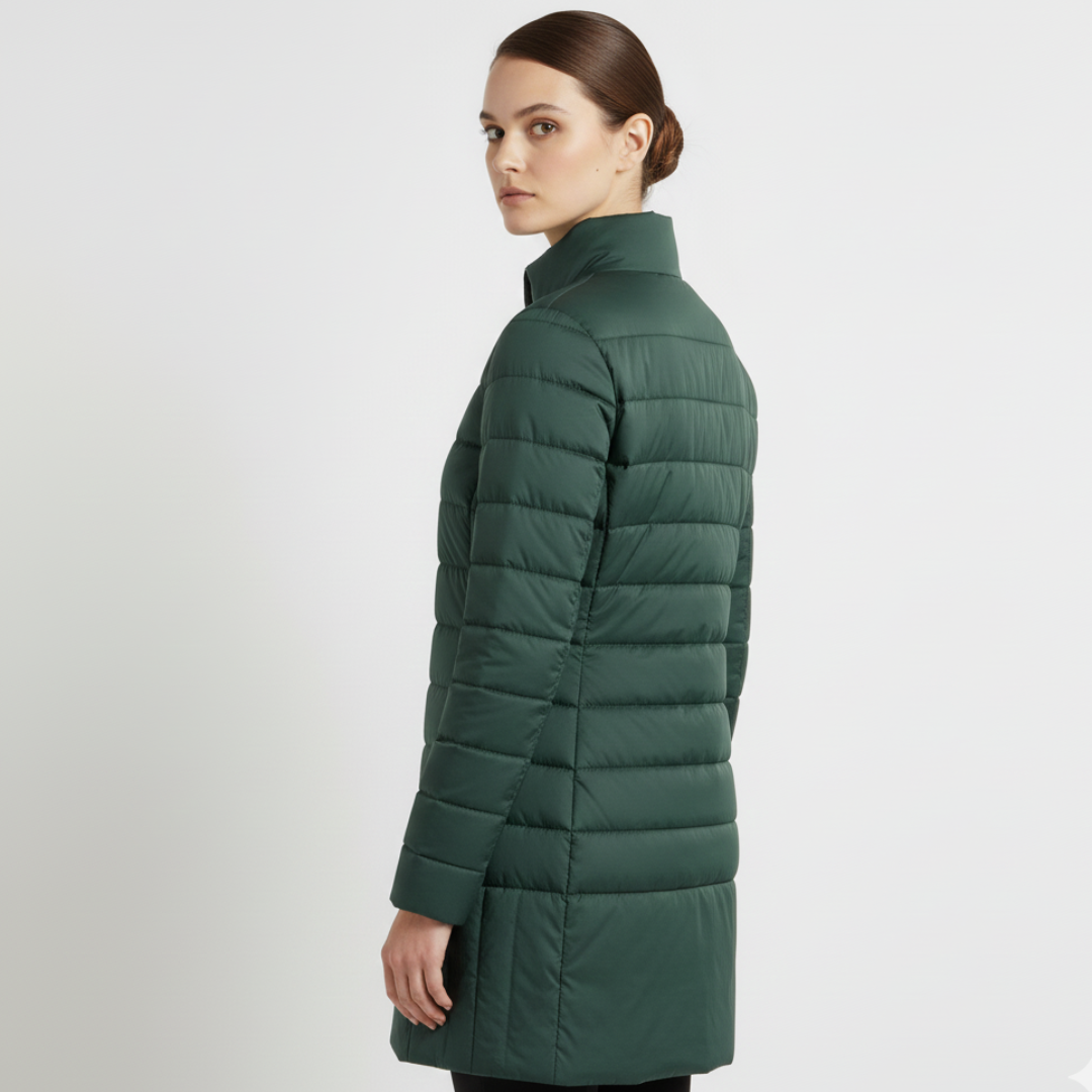 Elara | Women’s Lightweight Long Puffer Jacket
