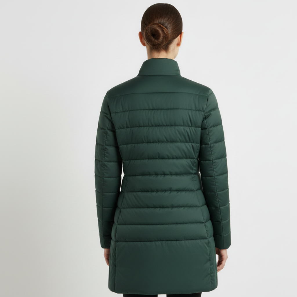 Elara | Women’s Lightweight Long Puffer Jacket