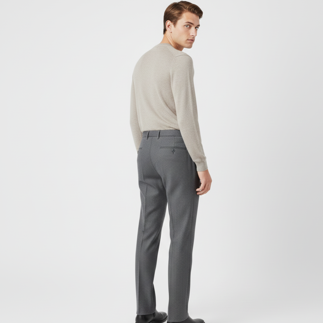 Harris | Men’s Slim Fit Wool Tailored Pants